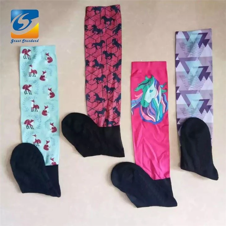 Zam Sublimation Equestrian Caij Socks