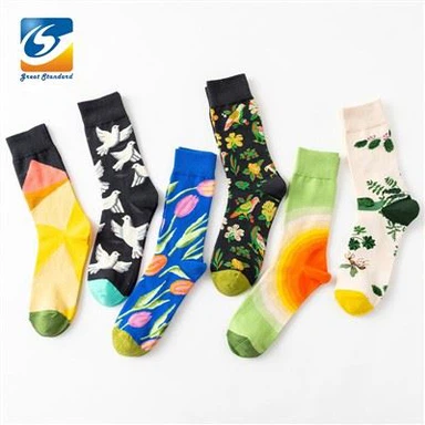 Xim Paj Rwb Txiv Neej Socks